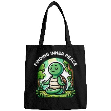 Discover Finding Inner Peace: Turtle Meditation Journey Bags