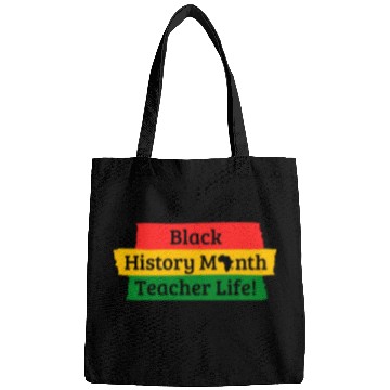Discover Black History Month Teachers Life!  Bags
