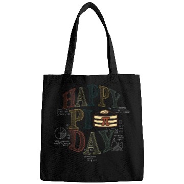 Discover Pi Symbol Math Equations Happy Pi Day Vintage Bags