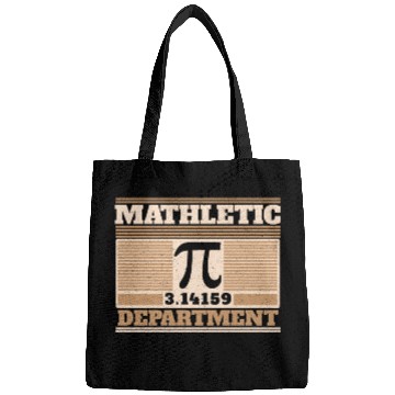 Discover Mathletic Department Funny Pi Day Math Equations Bags