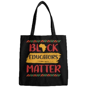 Discover Black Educators Matter African History Teacher Men Bags