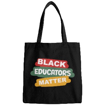 Discover Black Educators Matter African History Teacher Men Bags