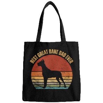 Discover Best Great Dane Dad Ever Bags