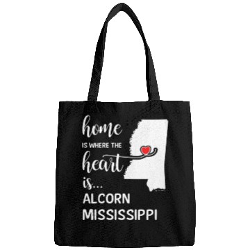 Discover Alcorn County Mississipi Is Where My Heart Is Gift Bags