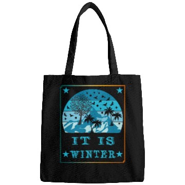 Discover vecteezy winter is magic Bags design