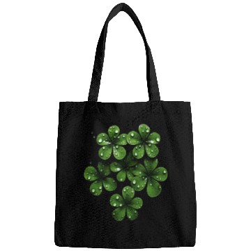 Discover St Patricks Day Shamrock Water Drops Irish St Bags