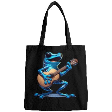 Discover Poison dart frog guitar Bags