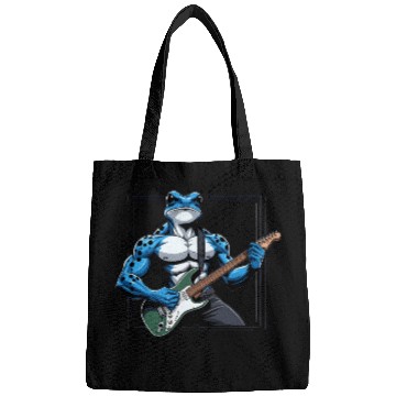 Discover Poison dart frog guitar Bags