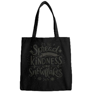 Discover Christmas Themed Spread Kindness Like Snowflakes Bags