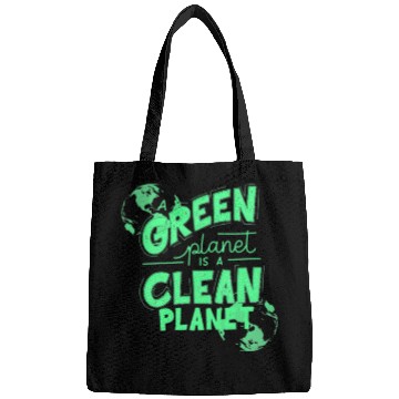 Discover A Green Planet Is A Clean Planet Bags