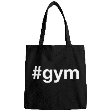 Discover GYM Fitness Bodybuilding Hashtag Bags