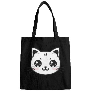 Discover Cute Cat - Kawaii Kitten - cat lovers Bags