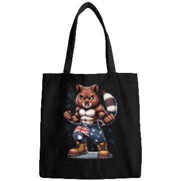 Discover Quokka Australian fighter design Bags