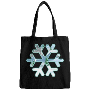 Discover Teal Snowflake Bags