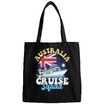 Discover Australia Cruise Squad Family Vacation Trip Bags