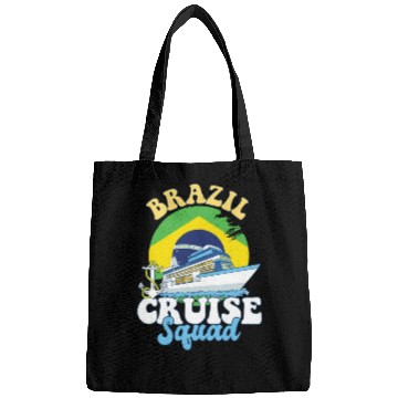 Discover Brazil Cruise Squad Family Vacation Trip Bags