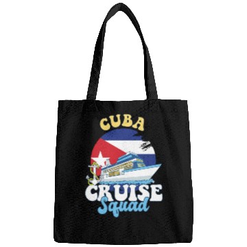 Discover Cuba Cruise Squad Family Vacation Trip Bags