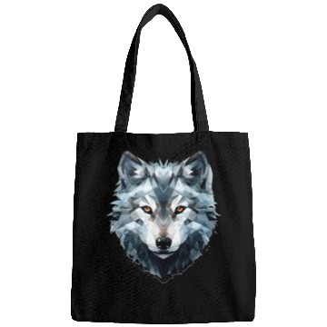 Discover Geometric Wolf Bags