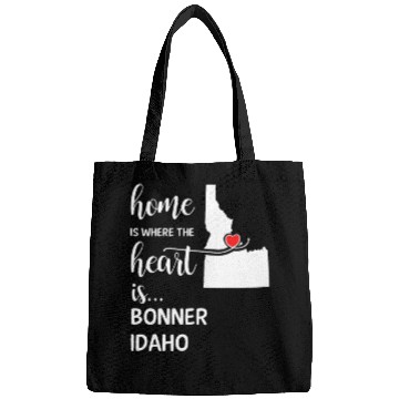Discover Bonner County Idaho Is Where My Heart Is Cool Gift Bags