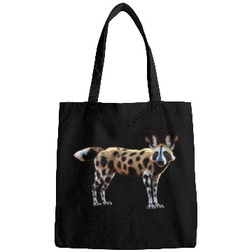 Discover African Wild Dog 3D Bags