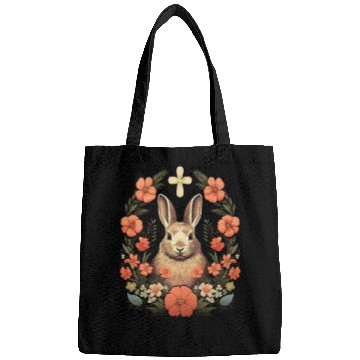 Discover Christian Easter Day Cross Easter Bunny Rabbit Bags