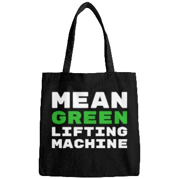 Discover Mean Green Lifting Machine Avocado Gym Bags