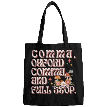 Discover Oxford comma. For grammar students and teachers Bags