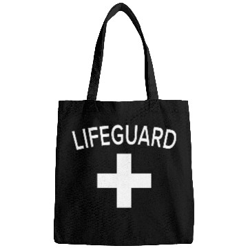 Discover Emp-Lifeguard-Design.Lifeguard Outfit Gift. Bags