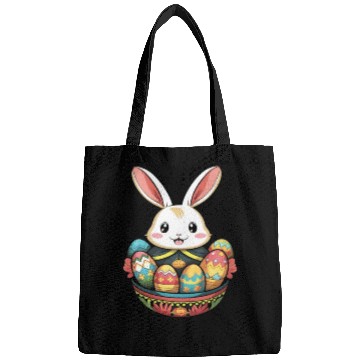 Discover Easter Bunny Rabbit Easter Day Egg Hunting Bags