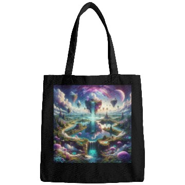 Discover Fantasy Skylands: Surreal Landscape Bags