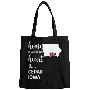 Discover Cedar County Iowa Is Where My Heart Is Gift Bags