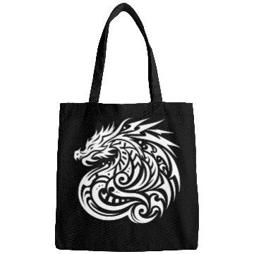 Discover Dragon T Tattoo Artistic Symbol Design Bags