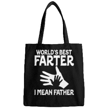 Discover World's Best Farter I Mean Father Bags