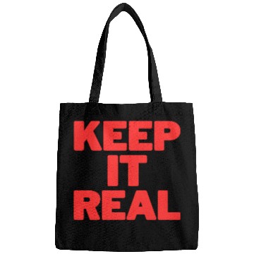 Discover KEEP IT REAL (red design) Bags