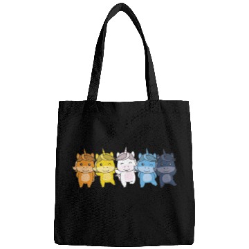 Discover Aroace Flag Pride Lgbtq Cute Unicorn Bags