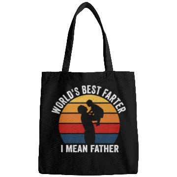 Discover World's Best Farter I Mean Father Bags