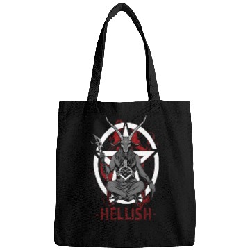 Discover Hellish Satan Baphomet Bags