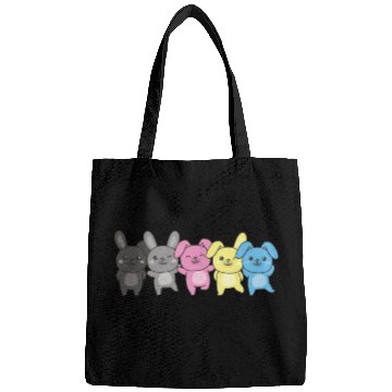 Discover Polygender Flag Pride Lgbtq Bunny Bags