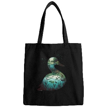 Discover Nature in Duck Pattern Bags