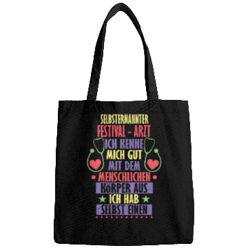 Discover Festival doctor ambiguous irony saying Bags