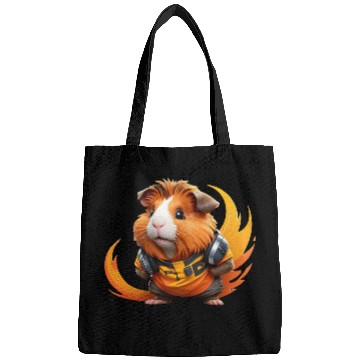 Discover cute and cool DJ guinea pig Bags
