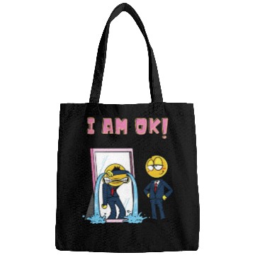Discover I am ok Sarcasm funny Emojis Bags