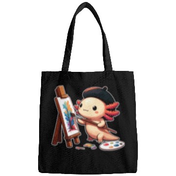 Discover Painter Art Artist Axolotl Bags