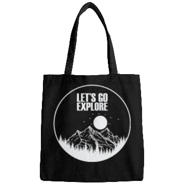 Discover Let's go Explore Hiking Nature Bags