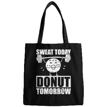 Discover Fitness Donut Funny Donut Gym Bags