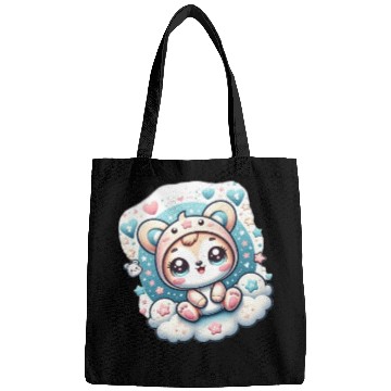 Discover Cloudy Cuddles: Playful Baby Panda Bags