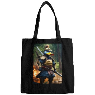 Discover duck samurai Battlefield Hyper realistic Bags