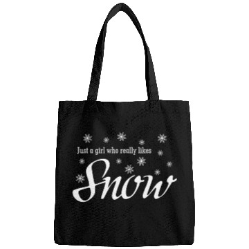Discover Snow Winter Snowflake Snowflakes Bags