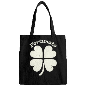 Discover Fortunato Emblem Distressed Four-Leaf Bags