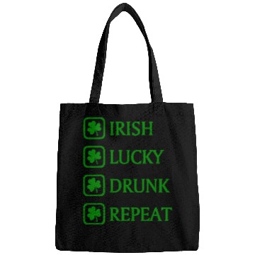 Discover Irish Lucky Drunk Repeat Bags